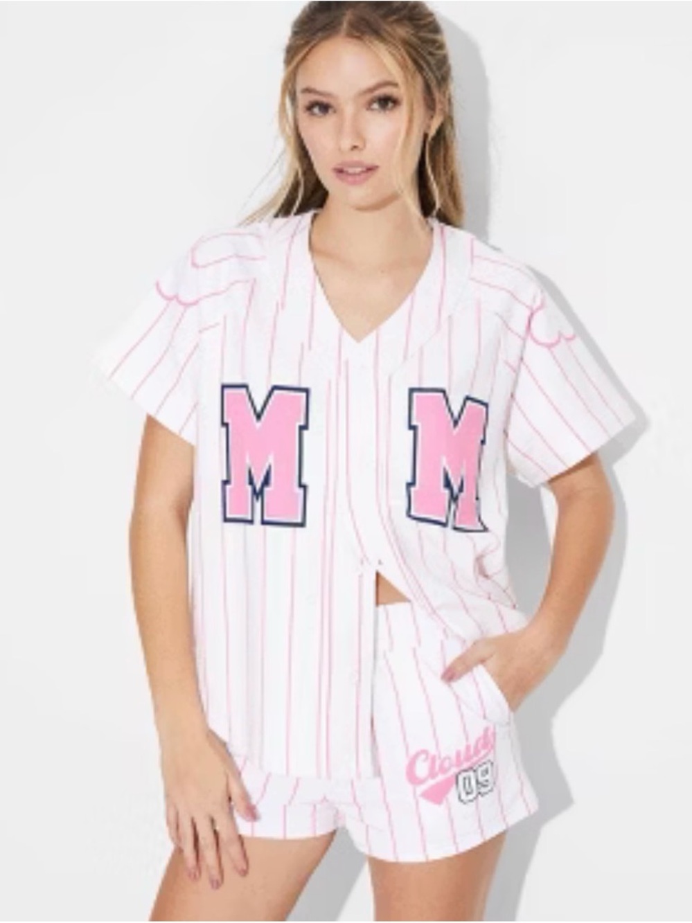 Cloud 9 Button-Up Baseball Jersey